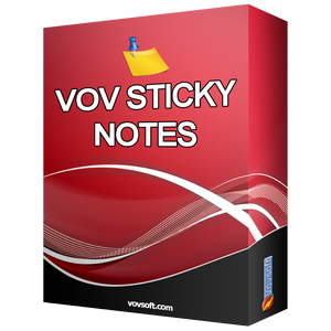 Vov Sticky Notes 9.6 + Portable